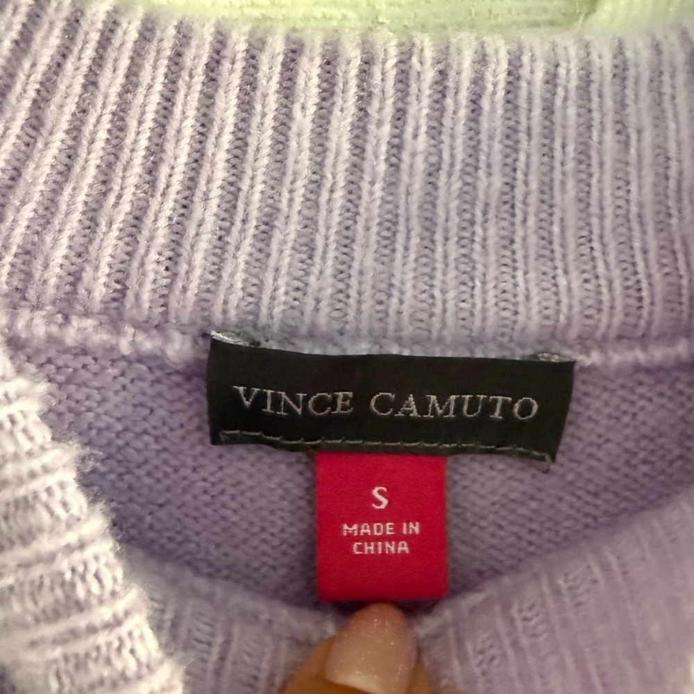 Vince Camuto Women's Light Purple Sweater